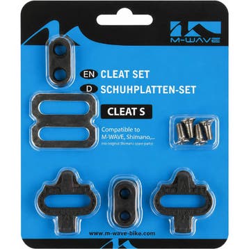 M-Wave Schoenplaatjes - Compatibel met VP en Shimano - Ef..., Fietsen en Brommers, Fietsonderdelen, Ophalen of Verzenden, Nieuw