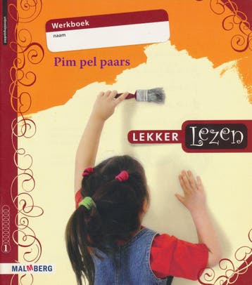 Lekker Lezen werkboek 1 Pim pel paars (per stuk), Verzenden, Nieuw