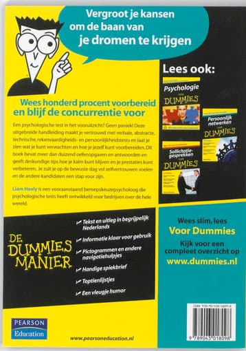 Psychologische tests voor Dummies / Voor Dummies L. Healy, Verzenden, Zo goed als nieuw, L. Healy