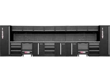 Werkplaatskastsysteem - recht - 6640 x 500 mm - variant 1, Ophalen of Verzenden