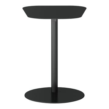 Bijzettafel Nastätten 50x50x38 cm zwart mat [en.casa], Huis en Inrichting, Tafels | Bijzettafels, Verzenden, Nieuw
