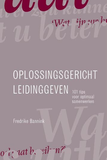 Oplossingsgericht leidinggeven - Fredrike Bannink, Verzenden, Gelezen, Fredrike Bannink