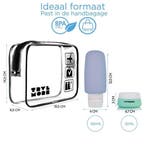 TravelMore Navulbare Silicone Reisflesjes met  Etui, Sieraden, Tassen en Uiterlijk, Overige Accessoires, Verzenden, Nieuw