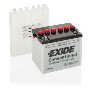 Exide Conventional 12V accu | 12N24-4A | 12V 24Ah, Ophalen of Verzenden, Nieuw