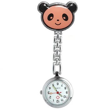 Fako - Verpleegstershorloge - Panda - Roze, Verzenden, Nieuw
