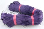 10 meter Waxkoord katoen 1 mm – paars (Sieraden onderdelen, Ophalen of Verzenden, Nieuw, Draad