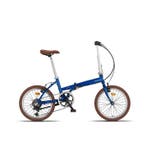 Pacto Vouwfiets 20 inch TWELVE Retro Style 6 Speed Blauw, Fietsen en Brommers, Nieuw