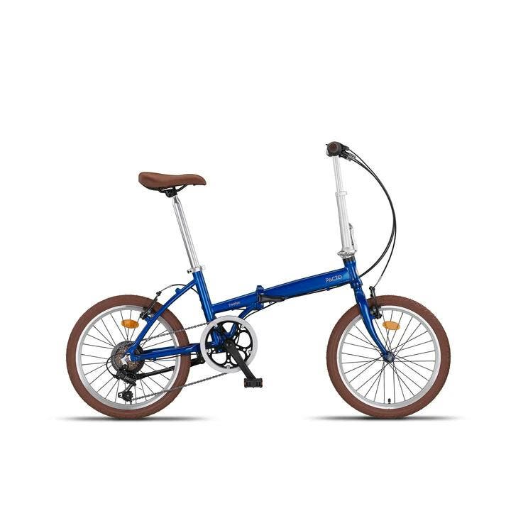 Pacto Vouwfiets 20 inch TWELVE Retro Style 6 Speed Blauw, Fietsen en Brommers, Fietsen | Vouwfietsen, Nieuw