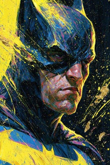 Iconica - Batman Obsidian Glow - unique 1/1 XXL (150 x 100