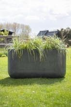 Odin  XXL 120x50x60 cm Anthracite, Tuin en Terras, Verzenden, Nieuw, Beton