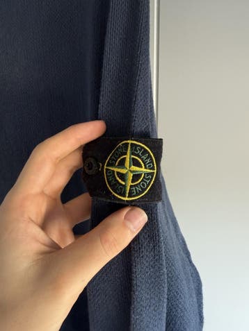 Stone Island Sweater – Navy – Maat L, Maat 52/54 (L), Stone Island, Gedragen, Verzenden