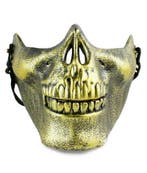 Schedel Masker Goud, Nieuw