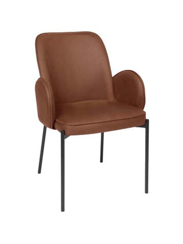 Stoel - Jans - Microfiber - Cognac - G-Line, Verzenden, Nieuw in verpakking