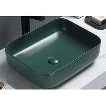 Waskom Sanilux Minerva Color Line 50x39x13 cm Inclusief, Ophalen of Verzenden, Nieuw