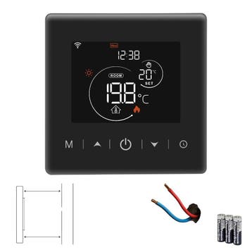 WiFi Opbouw Thermostaat Touch | App en Statistieken, Verzenden, Slimme thermostaat, Nieuw