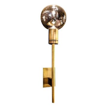 Contardi Solitario Ap Wandlamp Brons, Ophalen of Verzenden, Zo goed als nieuw, Metaal