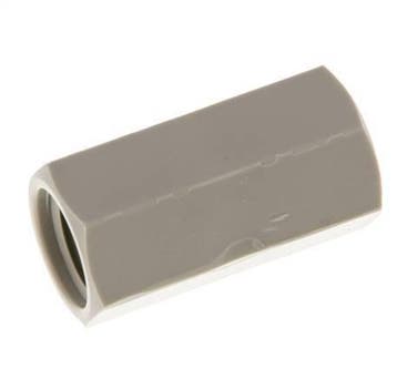 Sok G1/4 Binnendraad Polypropyleen (PP) 10bar FDA 17mm Hex, Verzenden, Nieuw