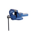 Bankschroef met buizenklem 125mm, Verzenden, Nieuw