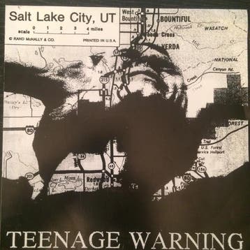 vinyl single 7 inch - Teenage Warning - Salt Lake City, Cd's en Dvd's, Verzenden, Zo goed als nieuw, 7 inch, Overige genres