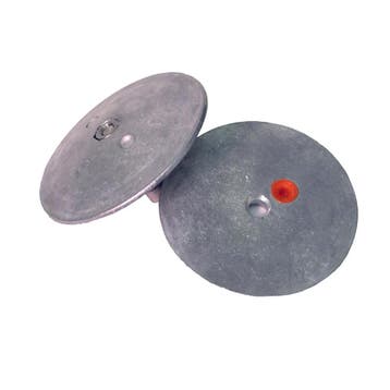 Navalloy Roerblad Anode Dubbel-Diameter 72mm, Watersport en Boten, Ophalen of Verzenden, Nieuw