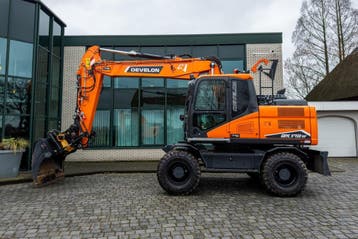 Develon DX170W-7K | Mobiele graafmachine, Graafmachine