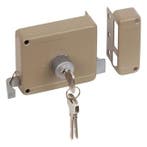 Deurbeslag | Oplegslot | Yale (DIN links, Staal), Verzenden, Nieuw