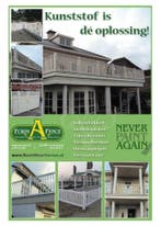 Kunststof onderhoudsvrije balkonhek balustrade hekwerken hek, Nieuw