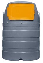 1500 liter opslagtank voor Diesel voorzien van 230 Volt pomp, Verzenden