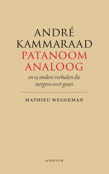 André Kammaraad, patanoom-analoog - Mathieu Weggeman, Verzenden, Zo goed als nieuw, Mathieu Weggeman