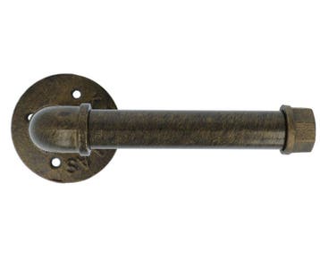 Toiletrolhouder ijzer brons 185x85 mm, Verzenden, Nieuw