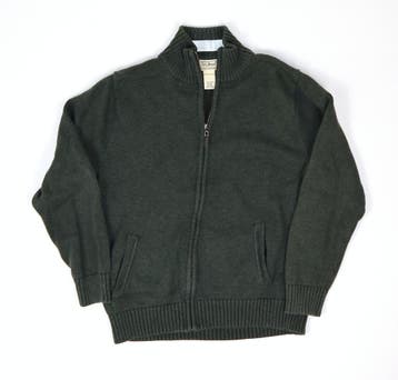 L.L.Bean heren vest donkergroen maat M Regular van katoen, Verzenden, Gedragen