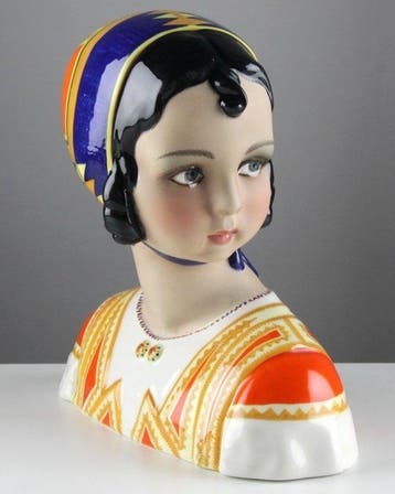Bigi Torino - Beeldje - Cagliari Bust of a Sardinian girl