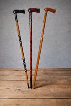 Wandelstok (3) - Hout, Antiek en Kunst