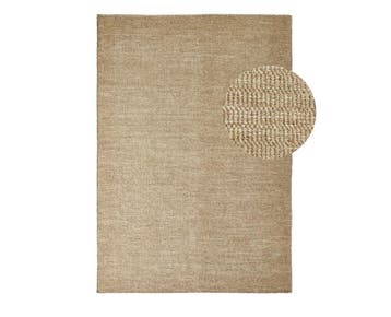 by fonQ Mellow Vloerkleed - Taupe - Rechthoekig - 200 x 300, Huis en Inrichting, Stoffering | Tapijten en Kleden, Ophalen of Verzenden