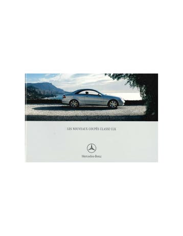 2002 MERCEDES BENZ CLK COUPÉ BROCHURE FRANS, Boeken, Nieuw, Author
