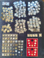 Italië Wereld & Vaticaan. Lotto di 204 monete in Lire FDC