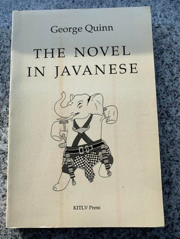 The novel in Javanese  (George Quinn), Boeken, Gelezen, Verzenden, George Quinn, Nederland