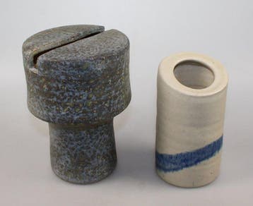 Mobach Utrecht - Piet Knepper (1927) - Vaas (2) - Steengoed, Antiek en Kunst