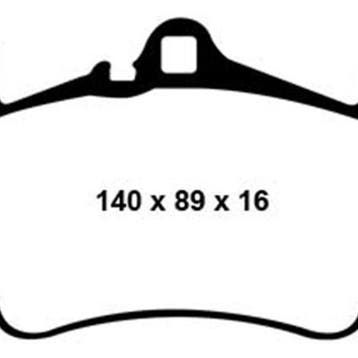 EBC 03-05 Porsche 911 (996) (Cast Iron Rotor only) 3.6, Ophalen of Verzenden, Nieuw
