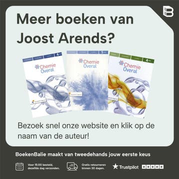 vwo 4 / Chemie Overal / uitwerkingen - Joost Arends, Verzenden, Gelezen, Joost Arends