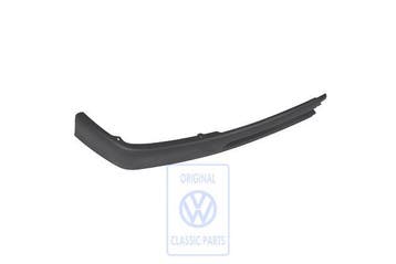 Volkswagen Golf 3 (1H) frontspoiler links - satijnzwart, Ophalen of Verzenden
