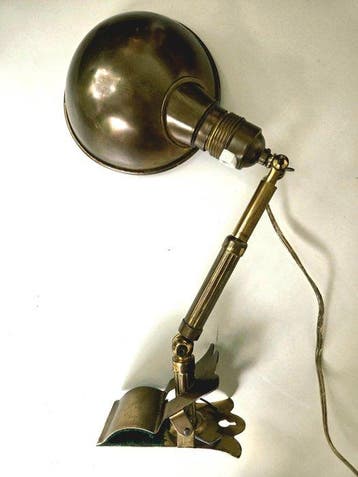Hala - Lamp - D.R.P. - Koper - Uniek ontwerp