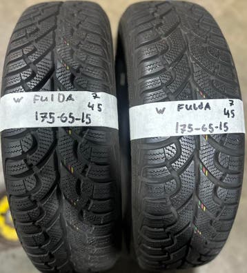 2x175-65-15 Fulda Winter 2x7m €45 per band 175 65 15, Ophalen, Gebruikt, 15 inch, 175 mm