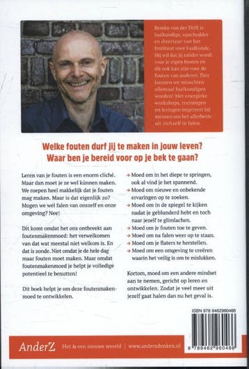 Fouten maken moed 9789462960466 Remko van der Drift, Boeken, Verzenden, Zo goed als nieuw, Remko van der Drift