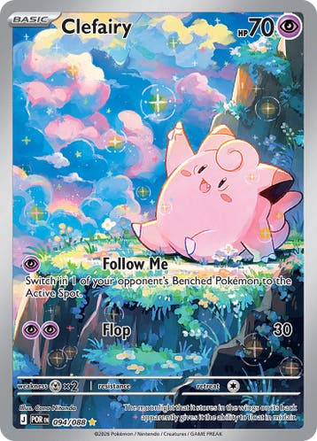 Clefairy (POR 094), Hobby en Vrije tijd, Verzamelkaartspellen | Pokémon, Ophalen of Verzenden, Nieuw