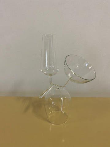 one-off study models - sculpture - object - Drinkglas -