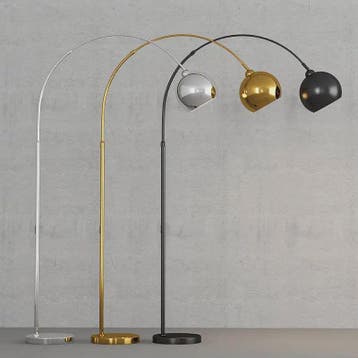 Nordic Luxe Boog Plafondlamp - Verstelbare LED Vloerlamp voo, Verzenden, Nieuw