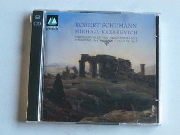Robert Schumann - piano sonata, symph etuden / Mikhail Kazak, Ophalen of Verzenden, Zo goed als nieuw
