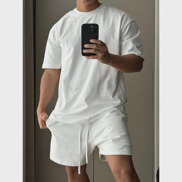 Heren Katoenen Set: Trendy T-shirt met Korte Mouwen en Short, Verzenden, Nieuw
