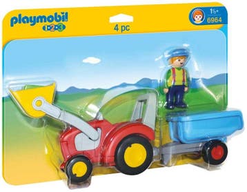 Playmobil boerderij tractor met aan van €31,99 voor €28,79, Ophalen of Verzenden, Nieuw